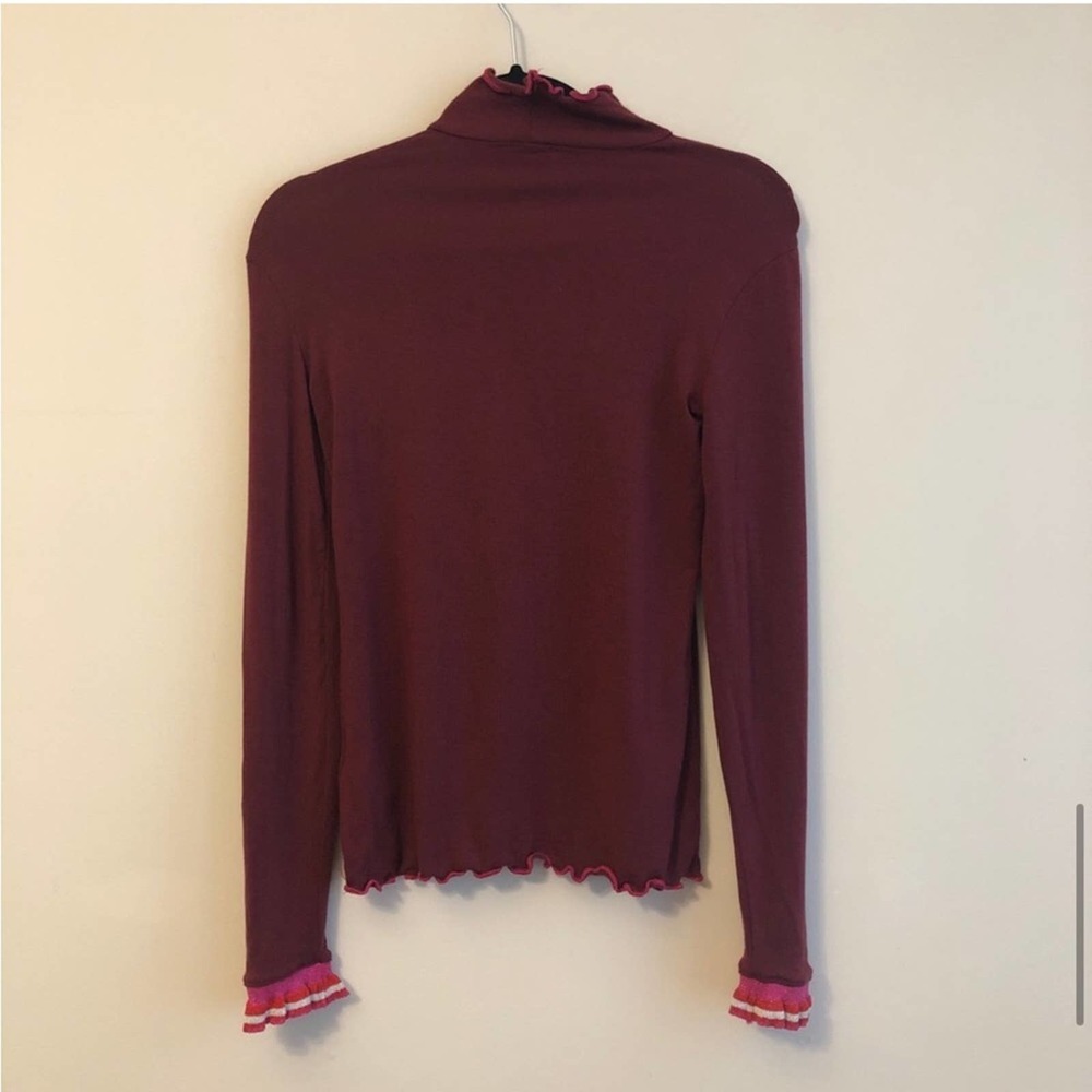 SPLENDID X Margherita Dolce Vita Ruffle Turtleneck - Picture 11 of 12